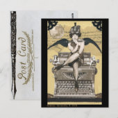 typemachine briefkaart (Voorkant / Achterkant)