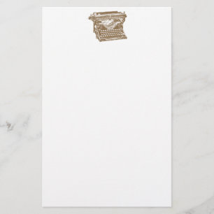 Typemachine Briefpapier