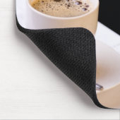 Typemachine en een kop koffie muismat (Hoek)