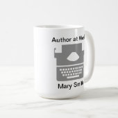 Typemachine Koffiemok (Voorkant rechts)