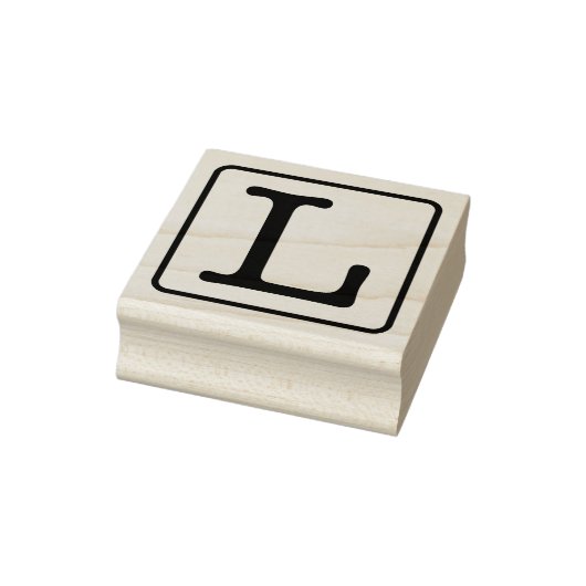 Typemachine Letter L Rubber Stamp Rubberstempel (Stempel)