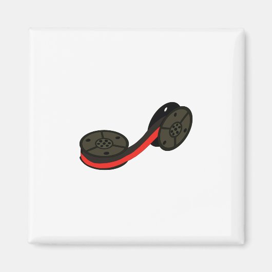 Typemachine lint magneet (Voorkant)