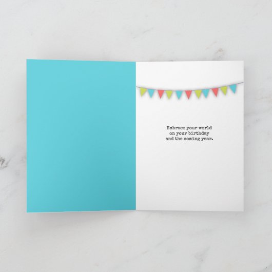 typemachine met quote bedankkaart (Binnen)