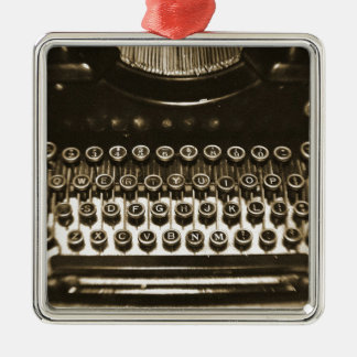 Typemachine Metalen Ornament