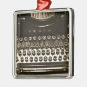 Typemachine Metalen Ornament (Links)