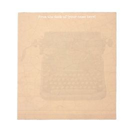 typemachine - Notitieblok van 5,5 x 6 inch