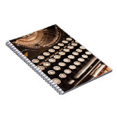 Typemachine Notitieboek (Rechterzijde)