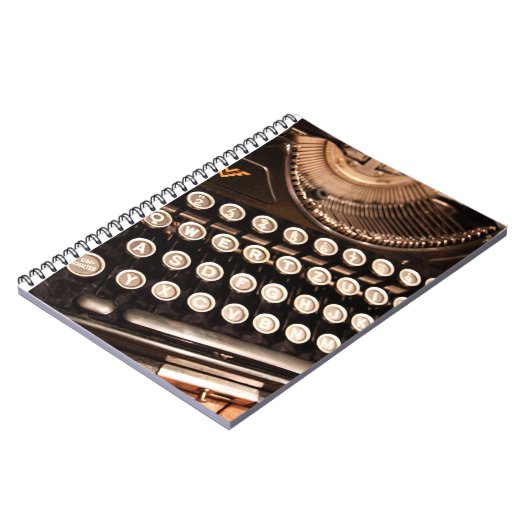 Typemachine Notitieboek (Linkerzijde)