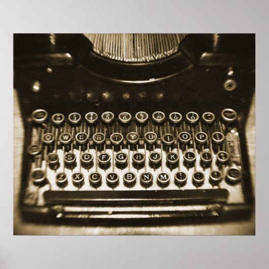 Typemachine Poster (Voorkant)