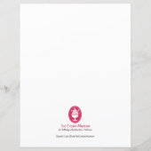  typemachine Retro 60s Cute Monogram Aqua (Achterkant)