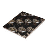 Typemachine Tegeltje (Zijkant)