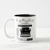 typemachine Two Tone Coffee Mok (Links)