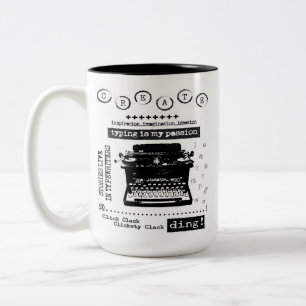 typemachine Two Tone Coffee Mok