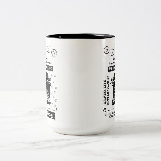 typemachine Two Tone Coffee Mok (Center)
