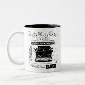 typemachine Two Tone Coffee Mok (Links)