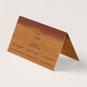 Typemachine Visitekaartje (Achterkant)