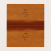 Typemachine Visitekaartje (Binnenkant ongevouwen)