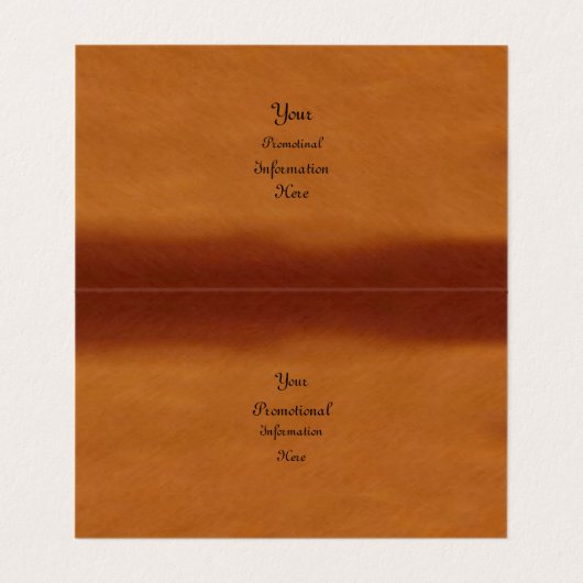 Typemachine Visitekaartje (Binnenkant ongevouwen)