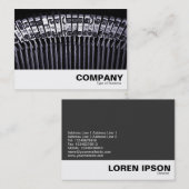 Typemachine Visitekaartje (Voorkant / Achterkant)