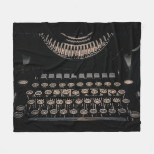 typemachine voor schrijfmachines fleece deken