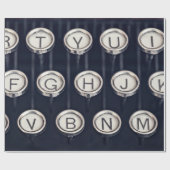 typemachines cadeaupapier (Vlak)