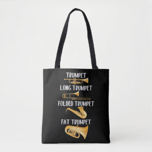 Typen muzikanten van het muziekinstrument van Trum Tote Bag