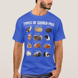 Typen of Guinea Pigs Furry Potato Lover Kids Pet G T-shirt