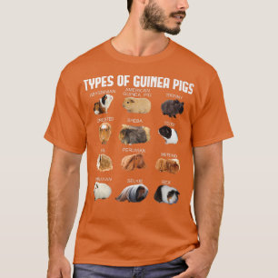 Typen of Guinea Pigs Furry Potato Lover Kids Pet G T-shirt