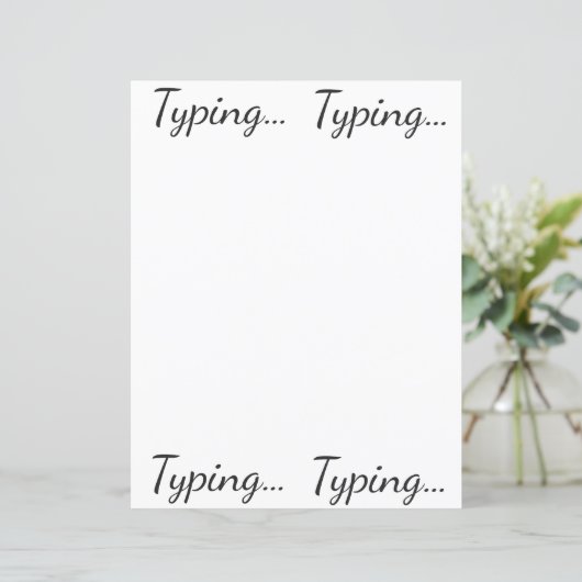 Typen... Papiervel (Staand voorkant)