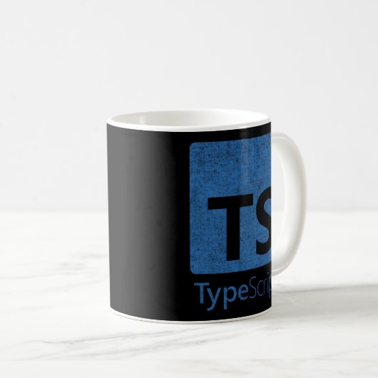 Typescript Programming Language Software Ontwikkel Koffiemok (Voorkant rechts)