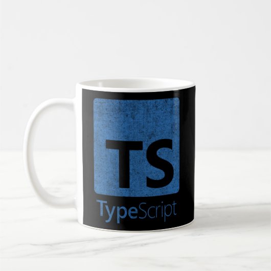Typescript Programming Language Software Ontwikkel Koffiemok (Links)