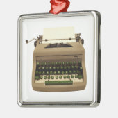 Typewriter Christmas Tree Ornament for Writers (Links)