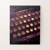 TYPEWRITER JIGSAW PUZZLE LEGPUZZEL (Verticaal)