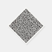 Typewriter Keys Papieren servetten (Hoek)