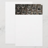  Typewriter Keys - Sweethearts Love Letter Briefpapier (Voorkant / Achterkant)