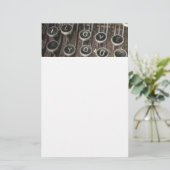  Typewriter Keys - Sweethearts Love Letter Briefpapier (Staand voorkant)