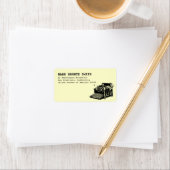  Typewriter Label Adres (Insitu)