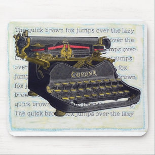 Typewriter Mousepad Muismat
