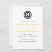 Typewriter Opslaan Datum Save The Date (Achterkant)