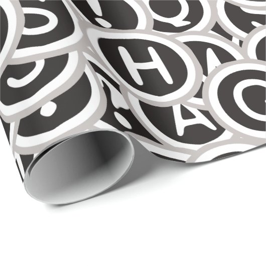 Typewriter Sleutels Inpakpapier (Rol Hoek)