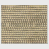 Typewriter toetsen  Retro Alfabet Cadeaupapier (Vlak)