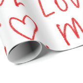 Typewriting Love  Cadeaupapier (Rol Hoek)