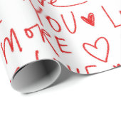 Typewriting Love  Cadeaupapier (Rol Hoek)