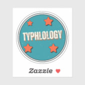 Typhlologie Sticker (Vel)