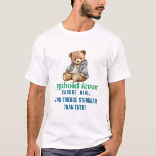 Typhoid Fever Survivor - Verduren, Genezen, En Opk T-shirt