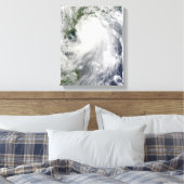 Typhoon Chanthu Canvas Afdruk (Insitu (Slaapkamer))