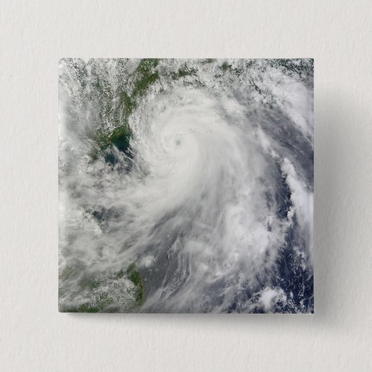 Typhoon Chanthu Vierkante Button 5,1 Cm (Voorkant)