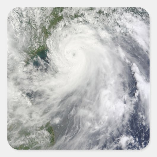 Typhoon Chanthu Vierkante Sticker (Voorkant)