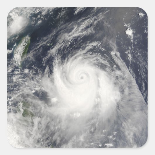 Typhoon Ewiniar Vierkante Sticker (Voorkant)