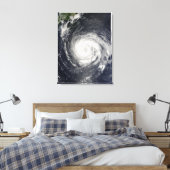 Typhoon Fitow Canvas Afdruk (Insitu (Slaapkamer))